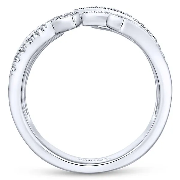 14k White Gold Ladies Fashion Ring - LR51294W45JJ