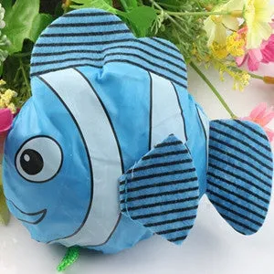 2017 New 10 Colors Tropical Fish Foldable Eco Reusable Shopping Bags 38cm x58cm GB021