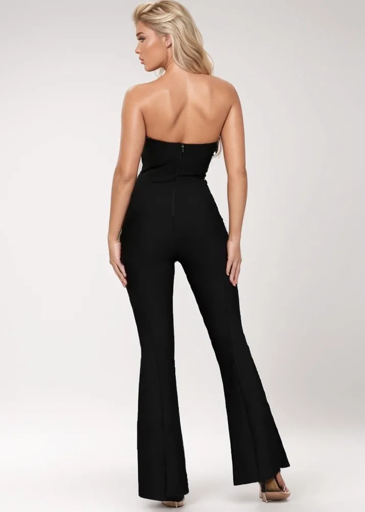 Amaya Ruffle Decor Jumpsuit