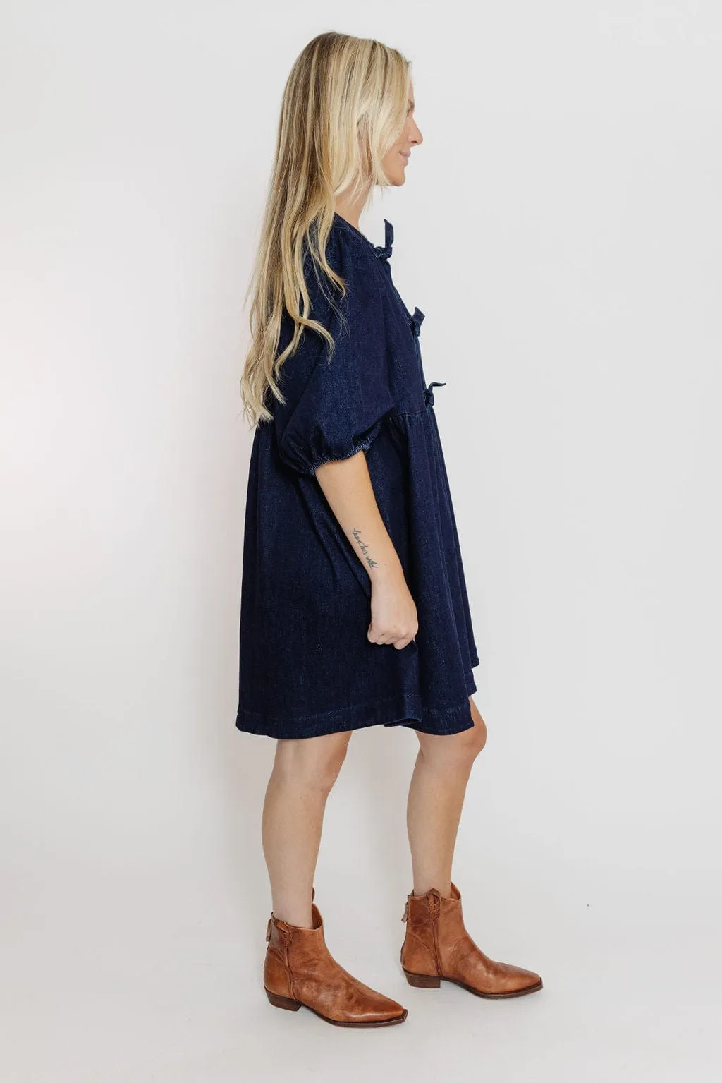 Ambrose Dress in Denim