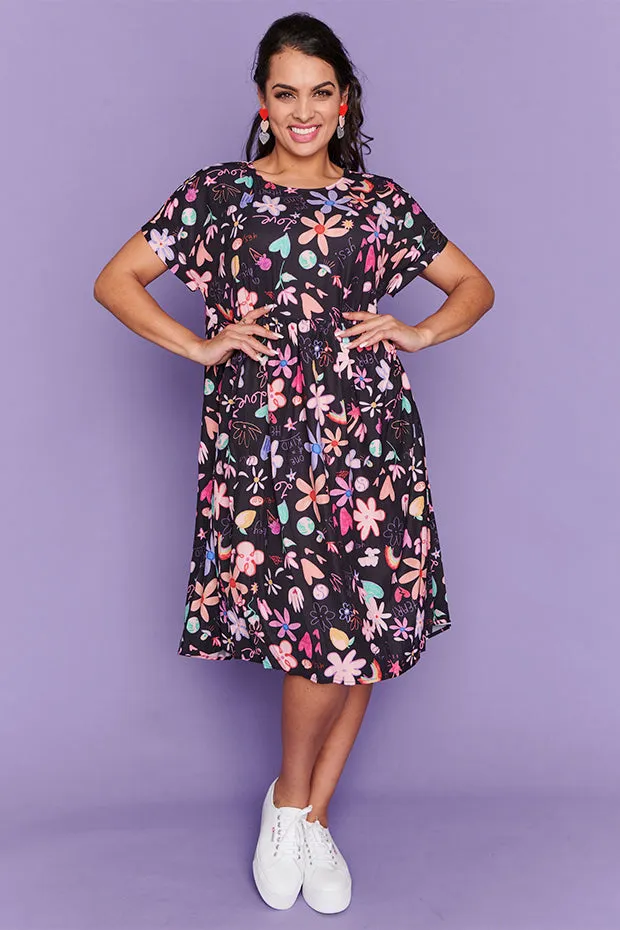 Bam Love Note Dress