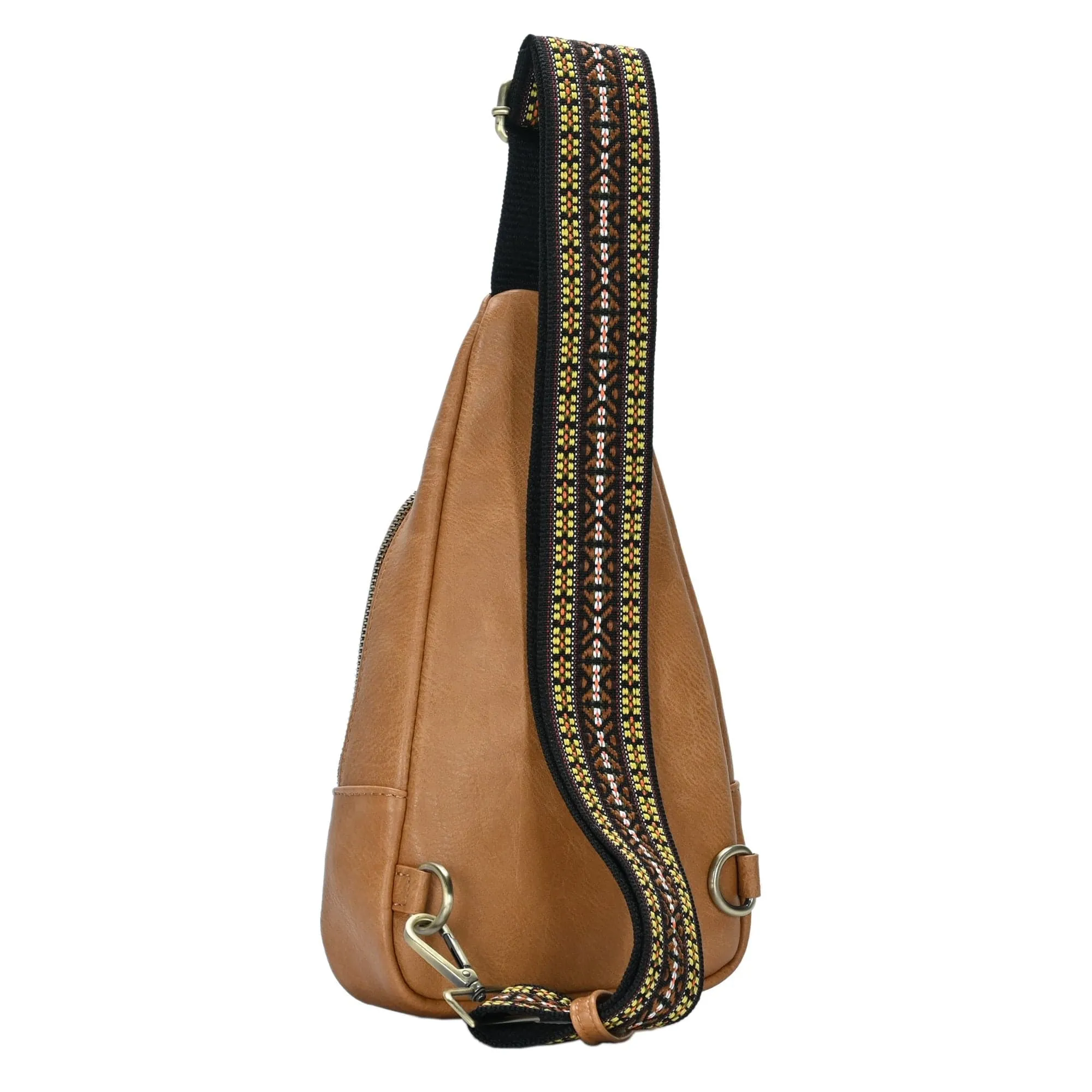 BGA5704 Zoey Boho Sling Bag With Guitar Strap