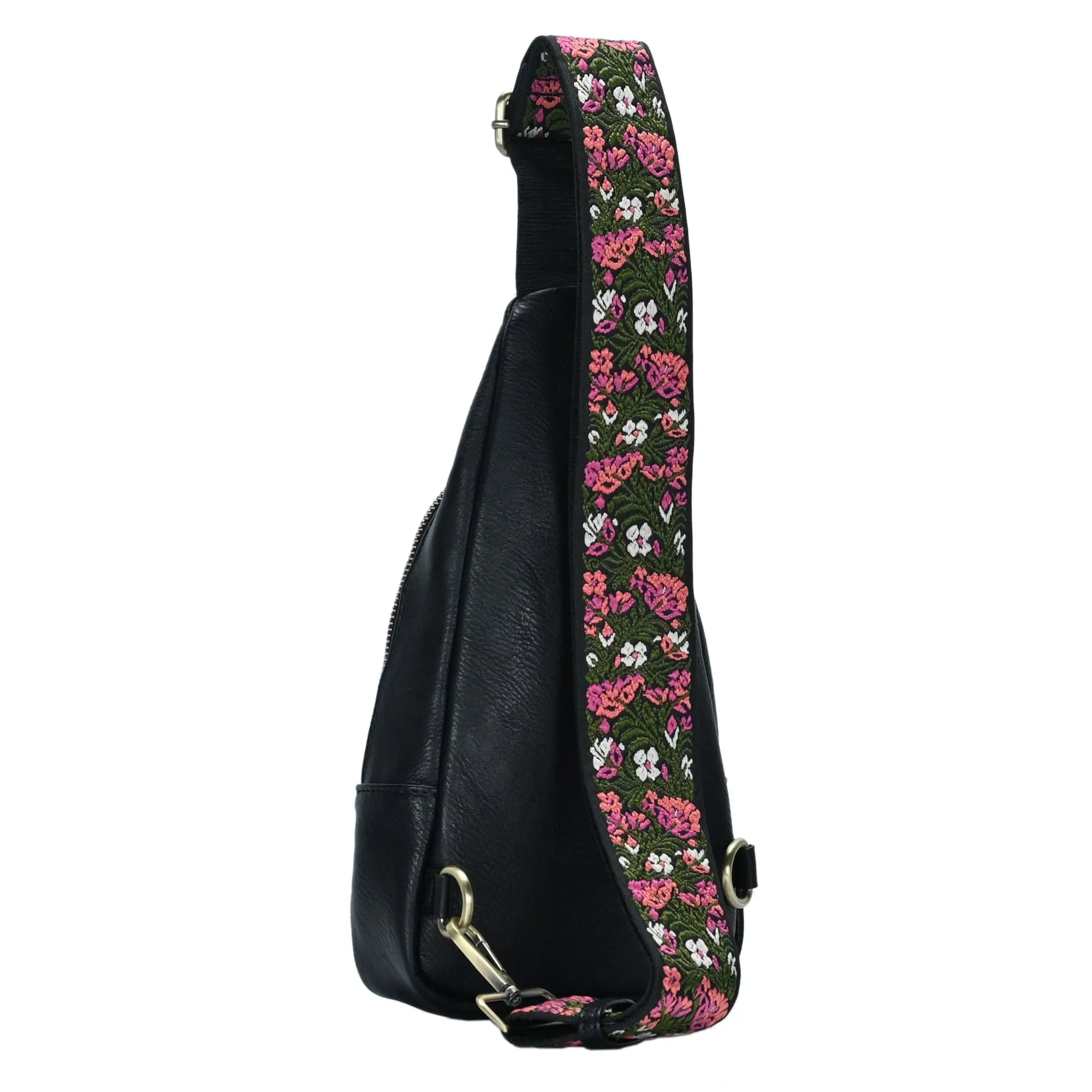 BGA5704 Zoey Boho Sling Bag With Guitar Strap