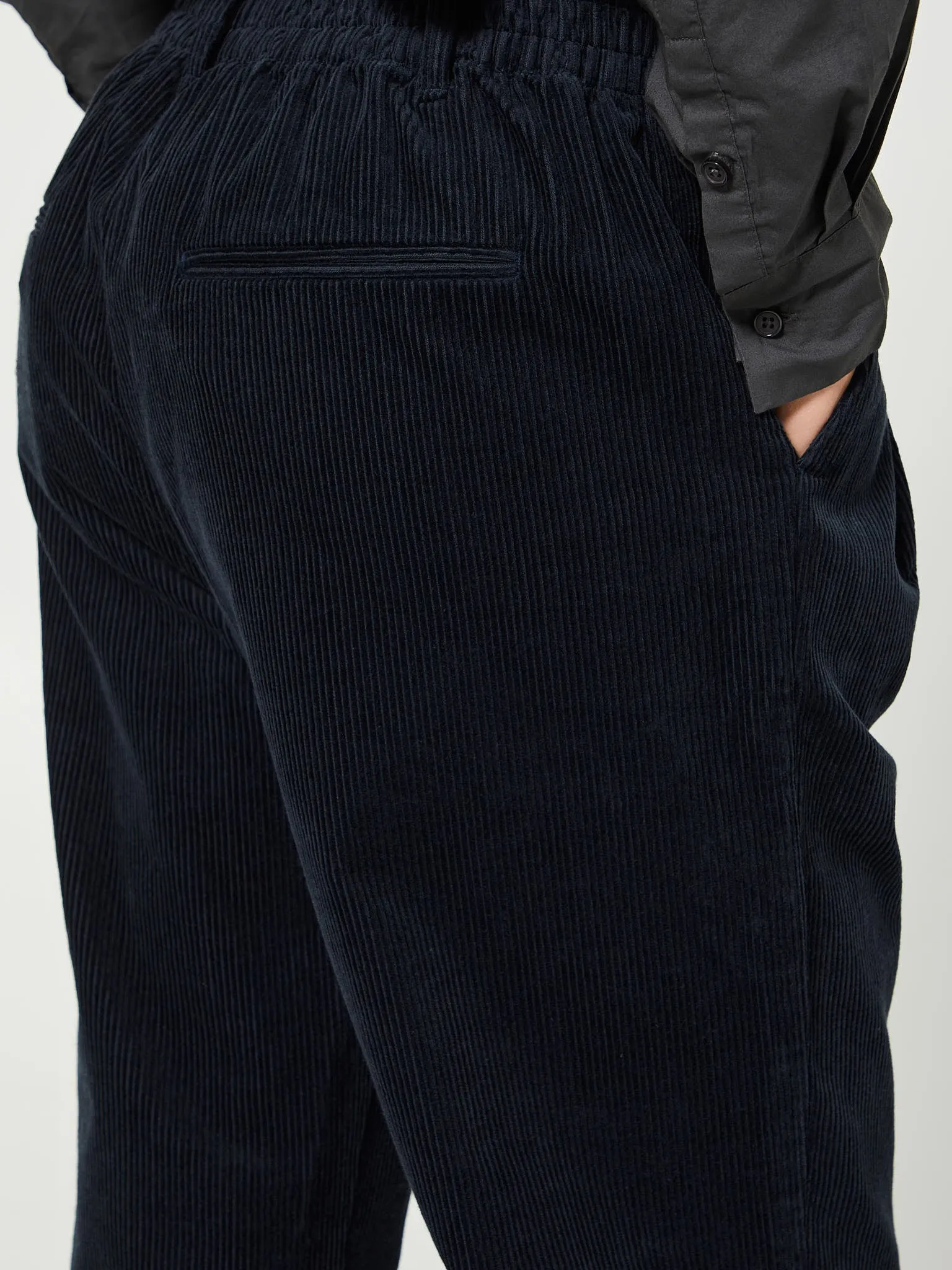 Billy Corduroy Pants in Blue Navy