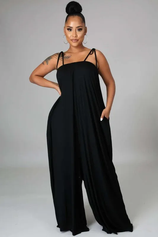 Born to Style- Wide Leg Jumpsuit