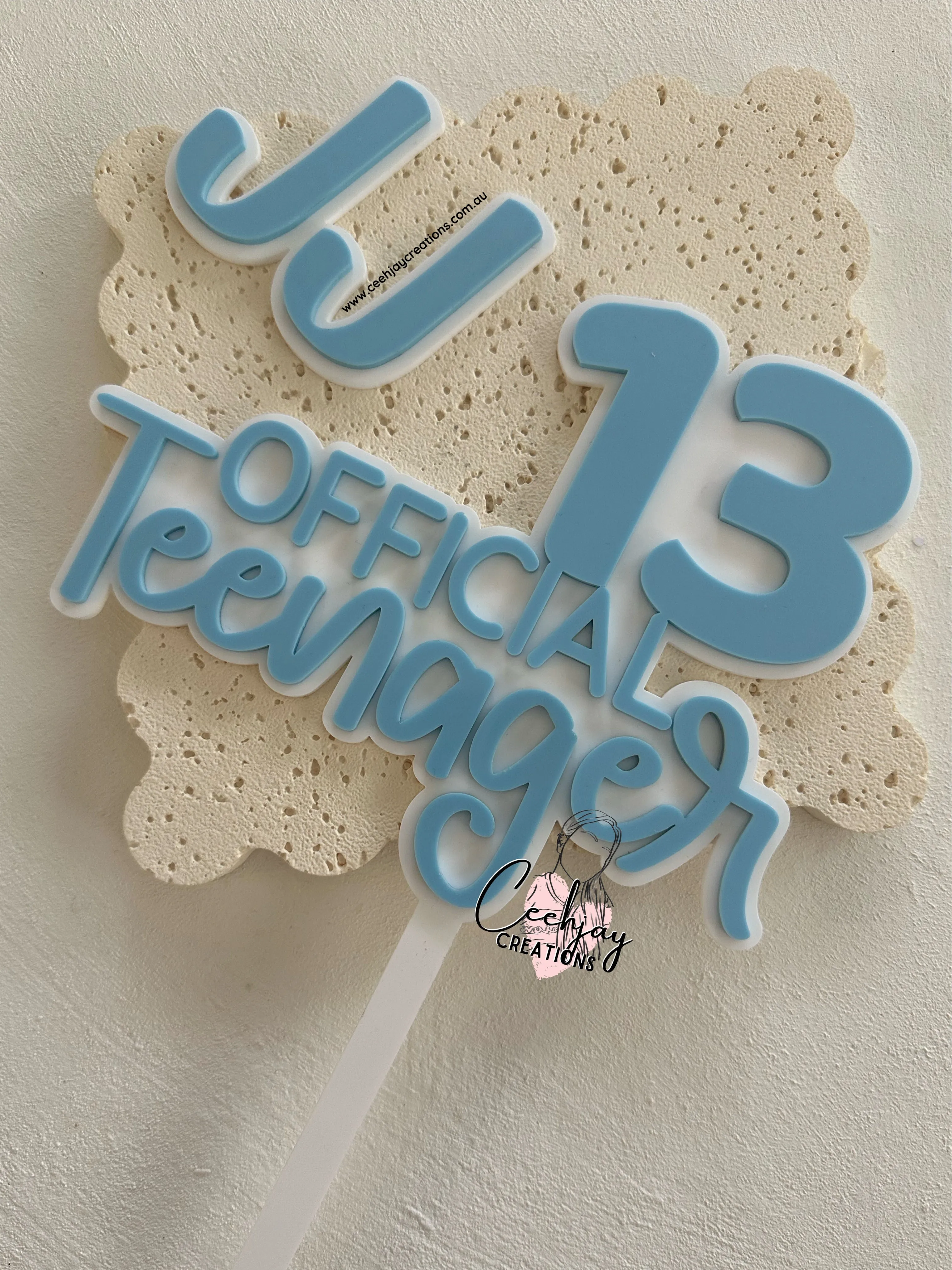 Cake Topper/Fropper - Double Layer