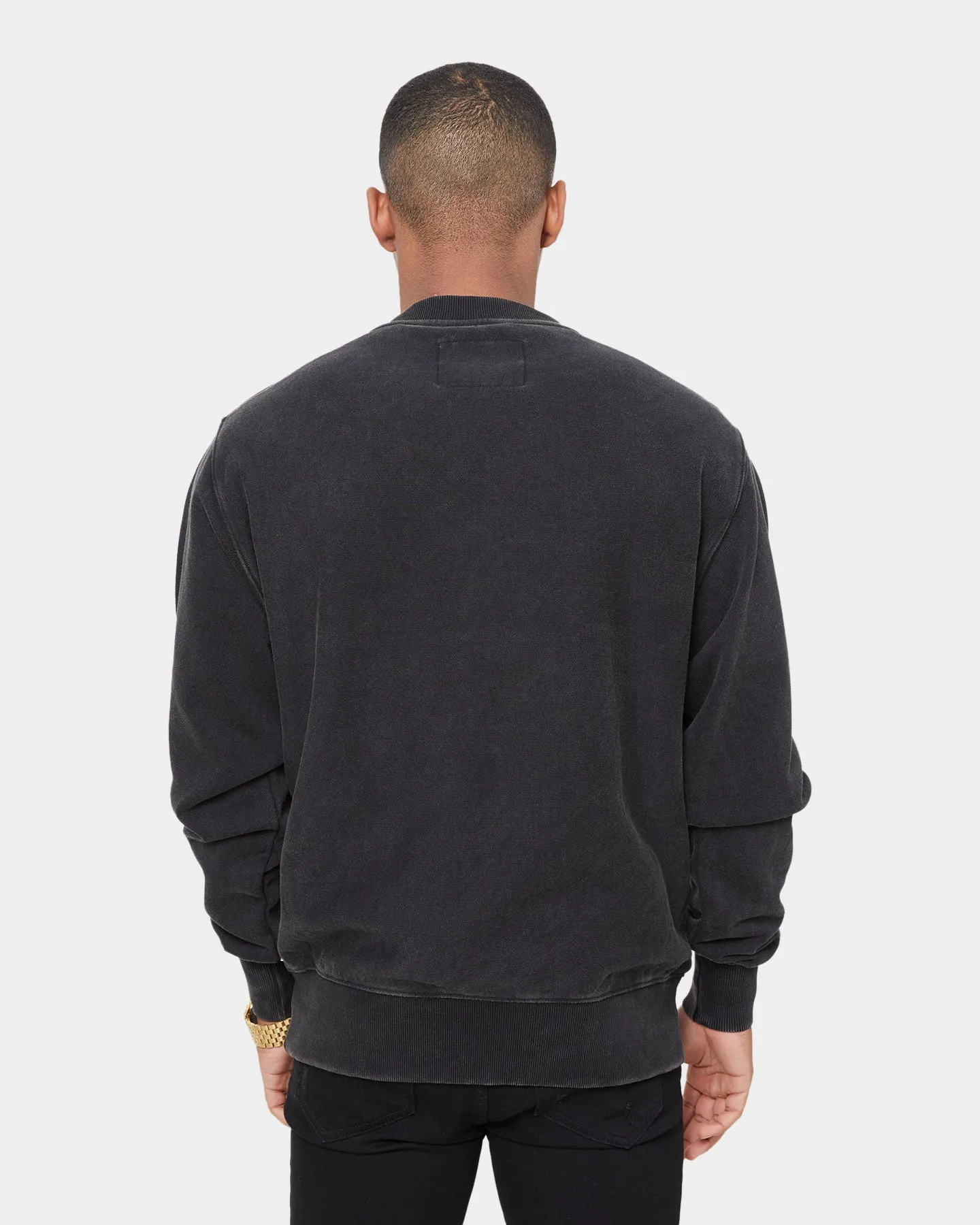 Carre Ament Vintage Crewneck Washed Black