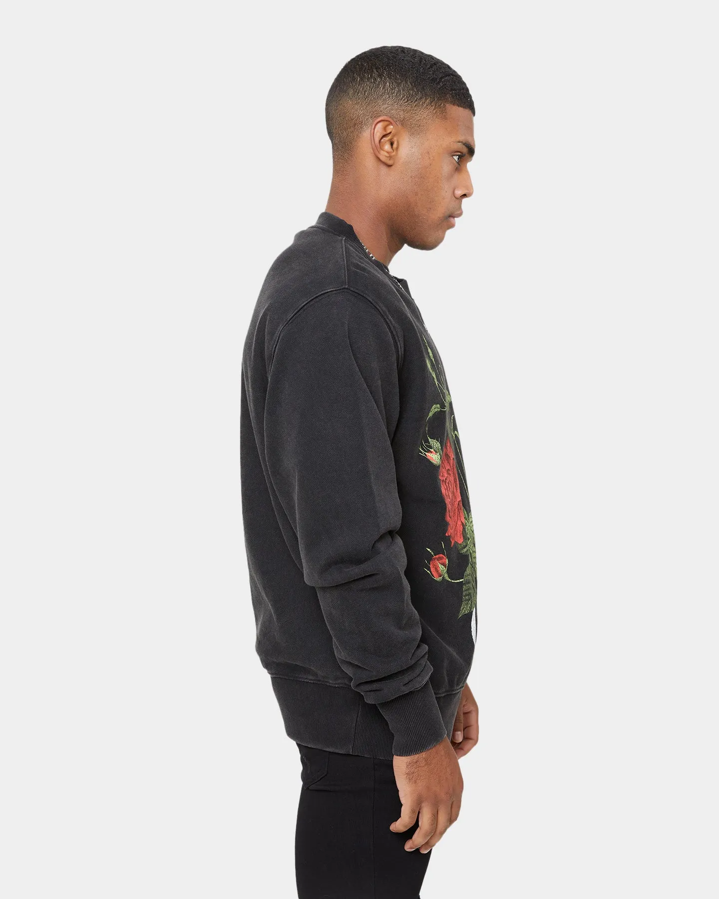 Carre Ament Vintage Crewneck Washed Black