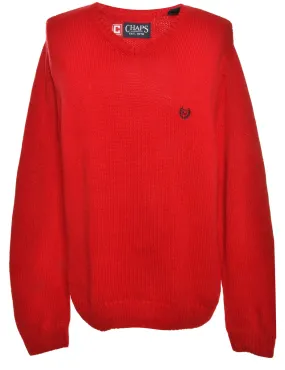 Chaps Long Sleeved Jumper - M