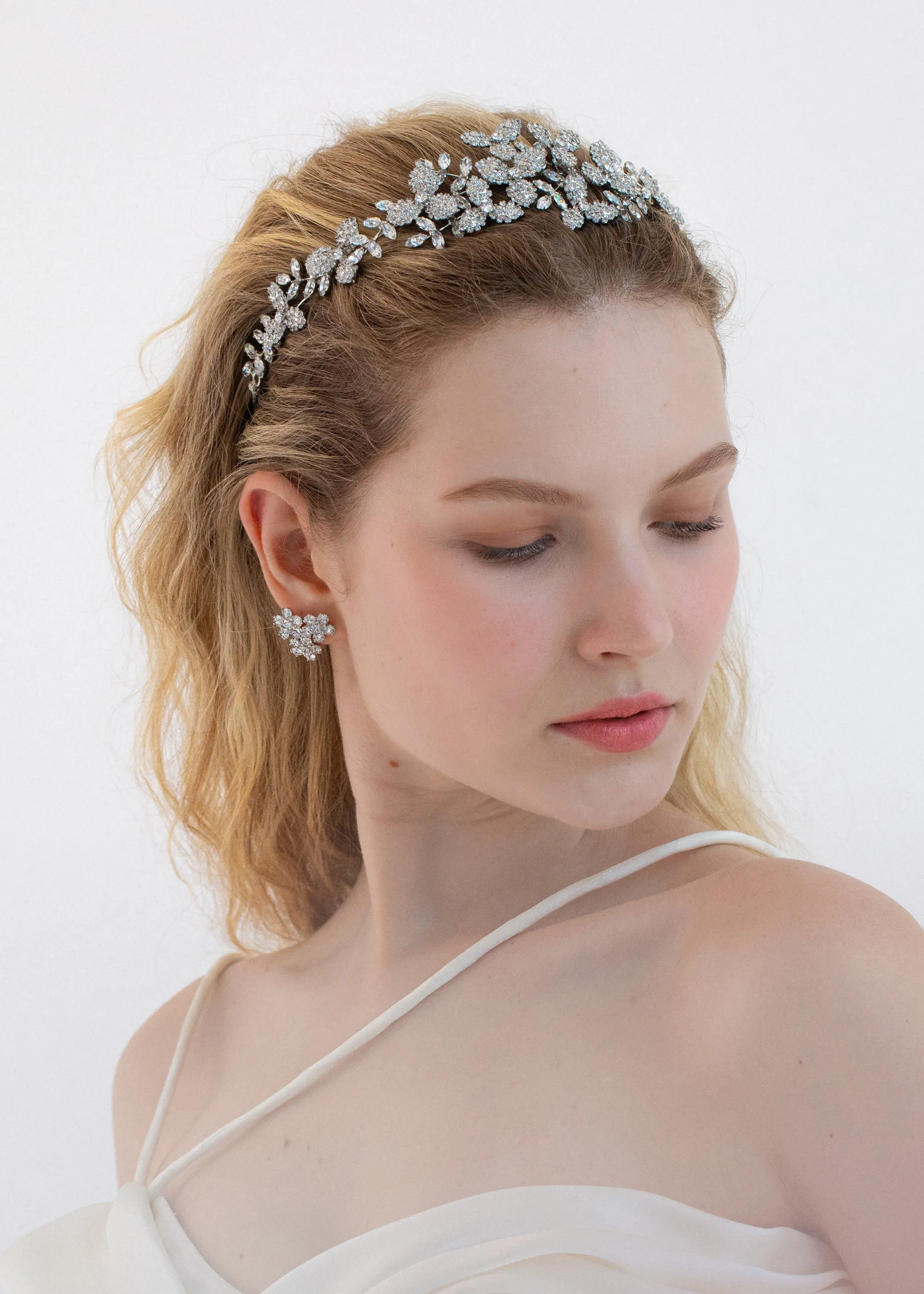 Clementine Circlet -- Crystal