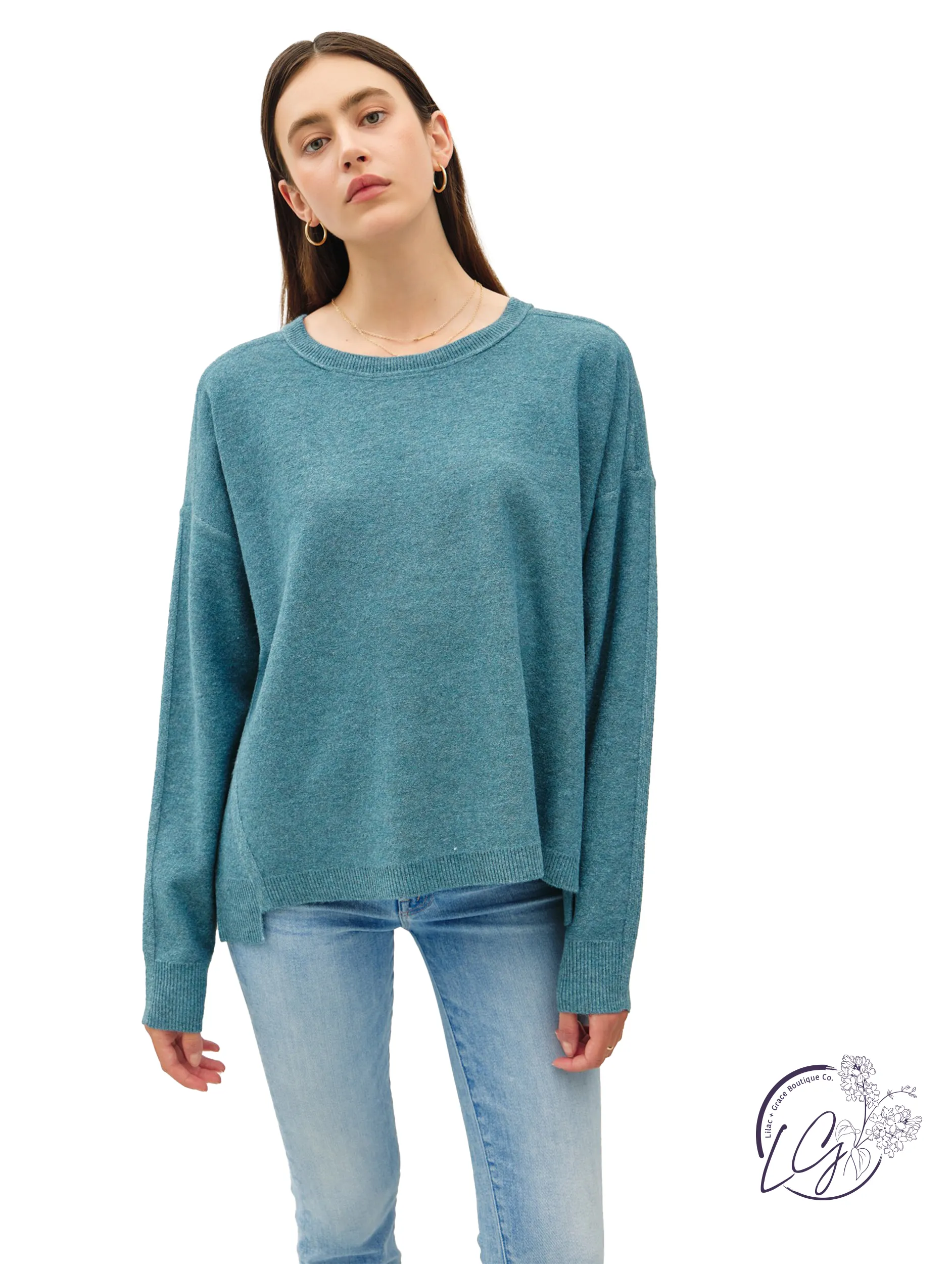 Coastal Drift Sweater