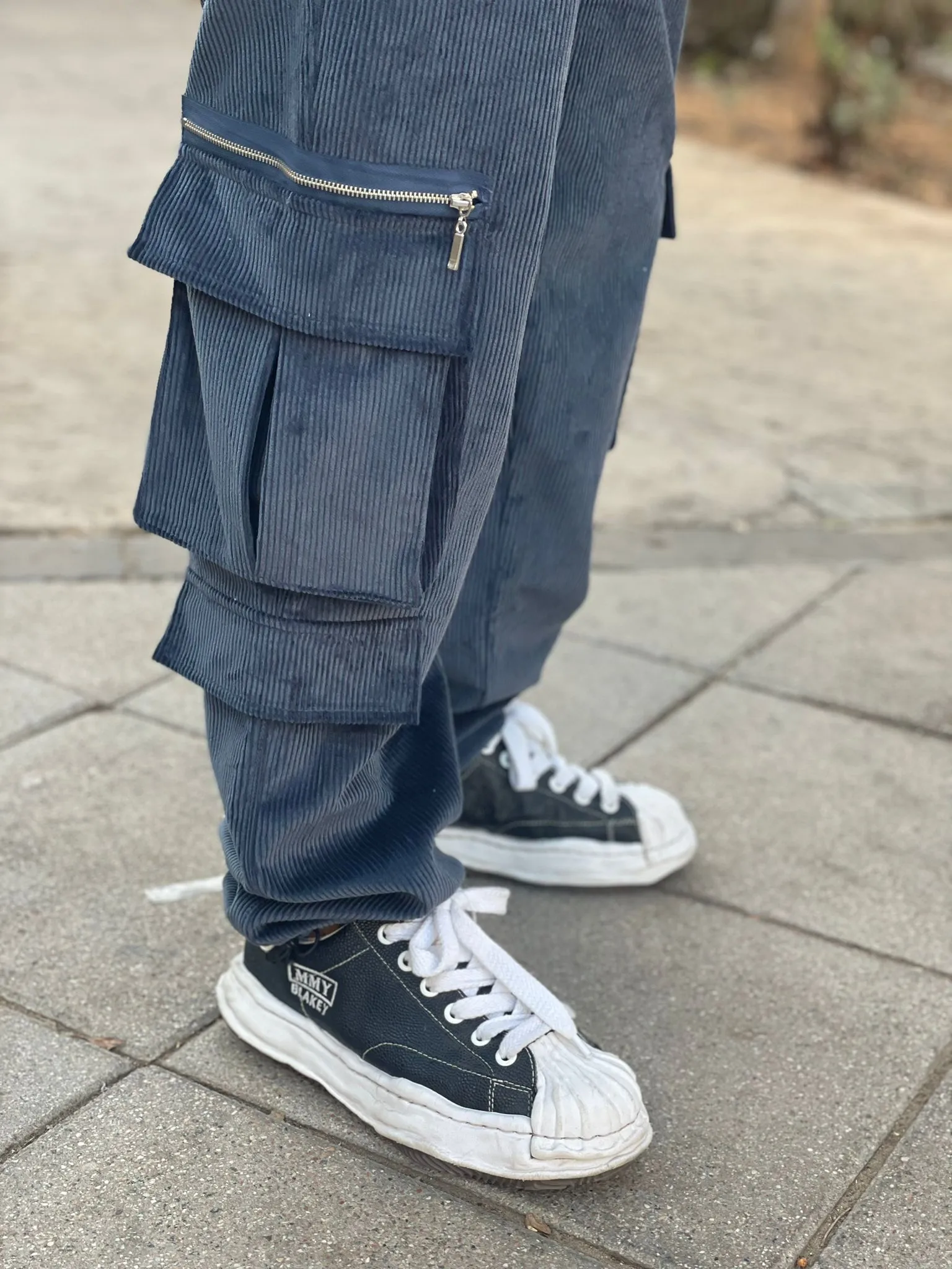 Corduroy Cargo Pants