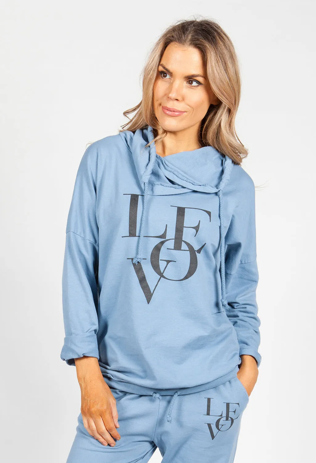 Cornflower Blue Love Jumper