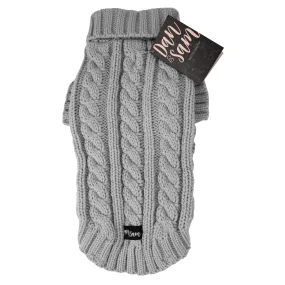 Dan & Sam - Knitted Sweater (Cloud Grey) - 25cm