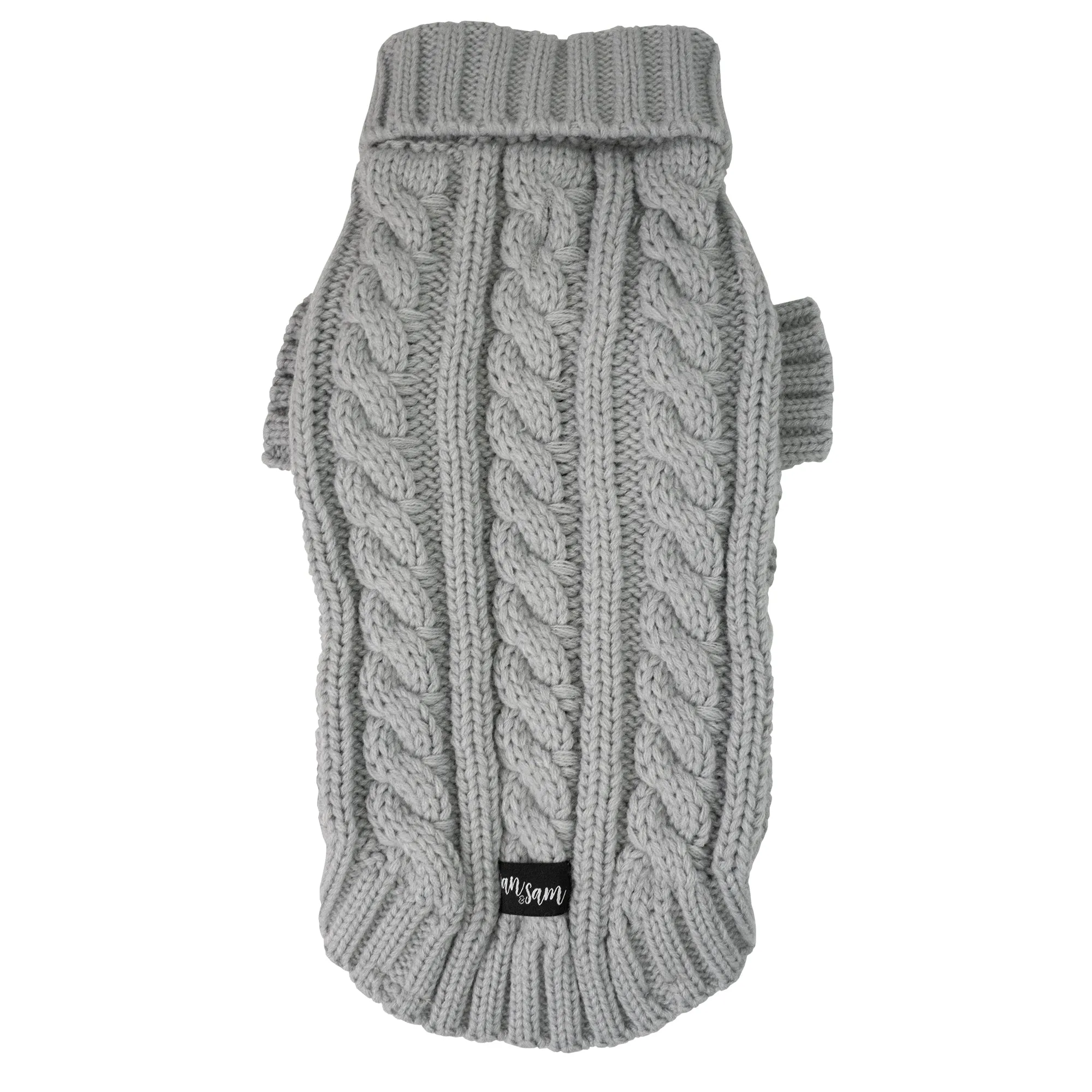 Dan & Sam - Knitted Sweater (Cloud Grey) - 25cm