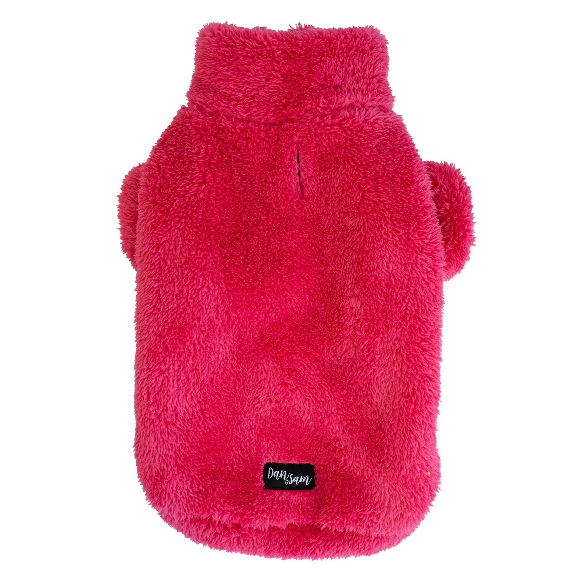 Dan & Sam - Teddy Jumper (Raspberry Sorbet) - 40cm