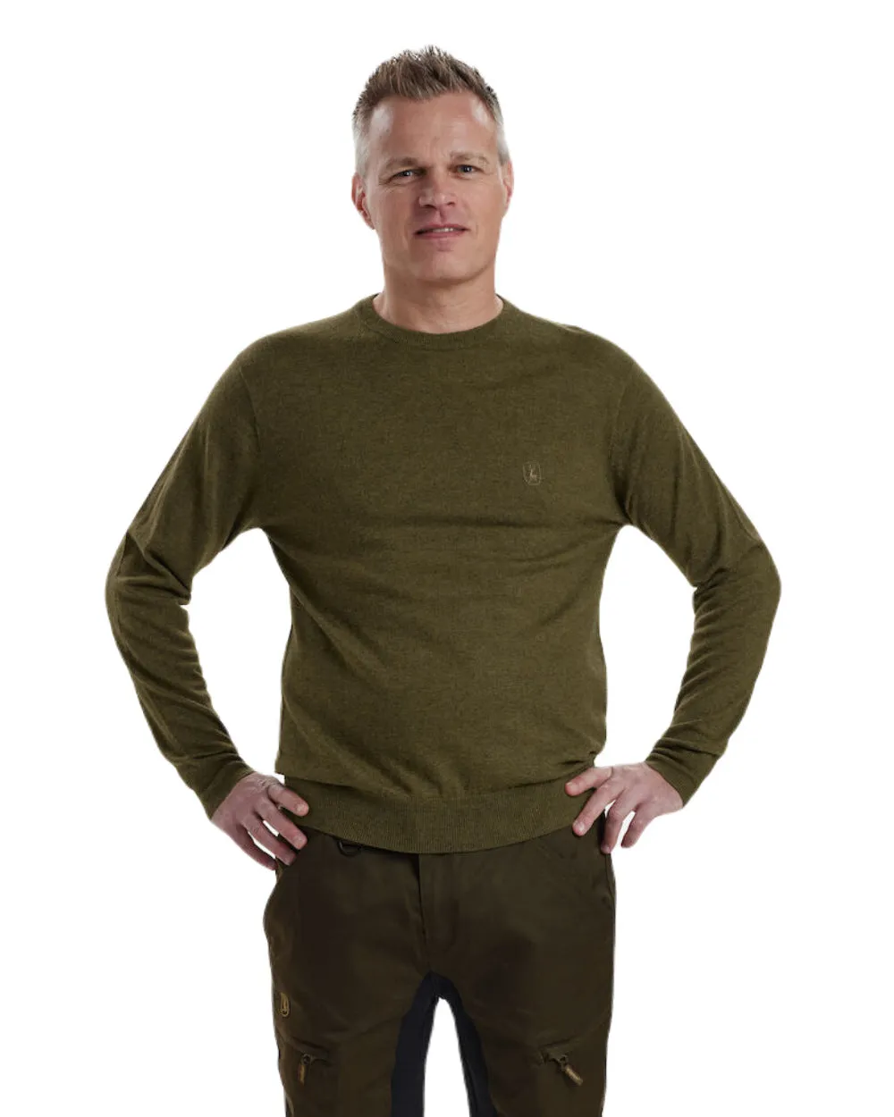 Deerhunter Kingston Knit O-Neck Jumper