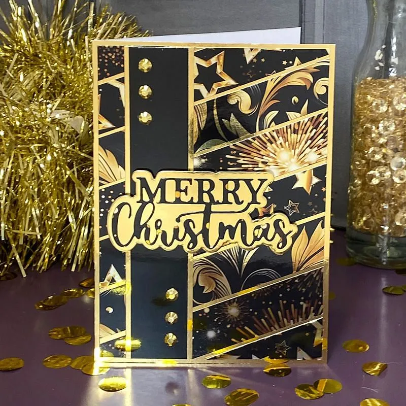 Designer Mirri Card - Festive Glamour