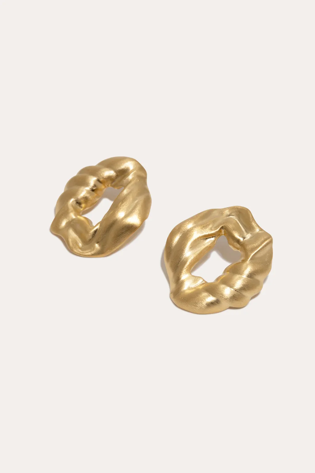 Destination Unknown - Recycled Gold Vermeil Earrings