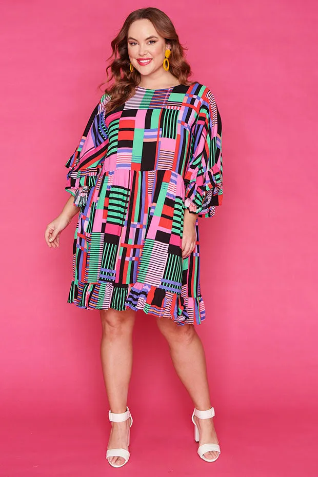 Diona Liquorice Dress