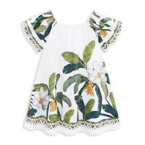 Dress with white flowers - Nanai