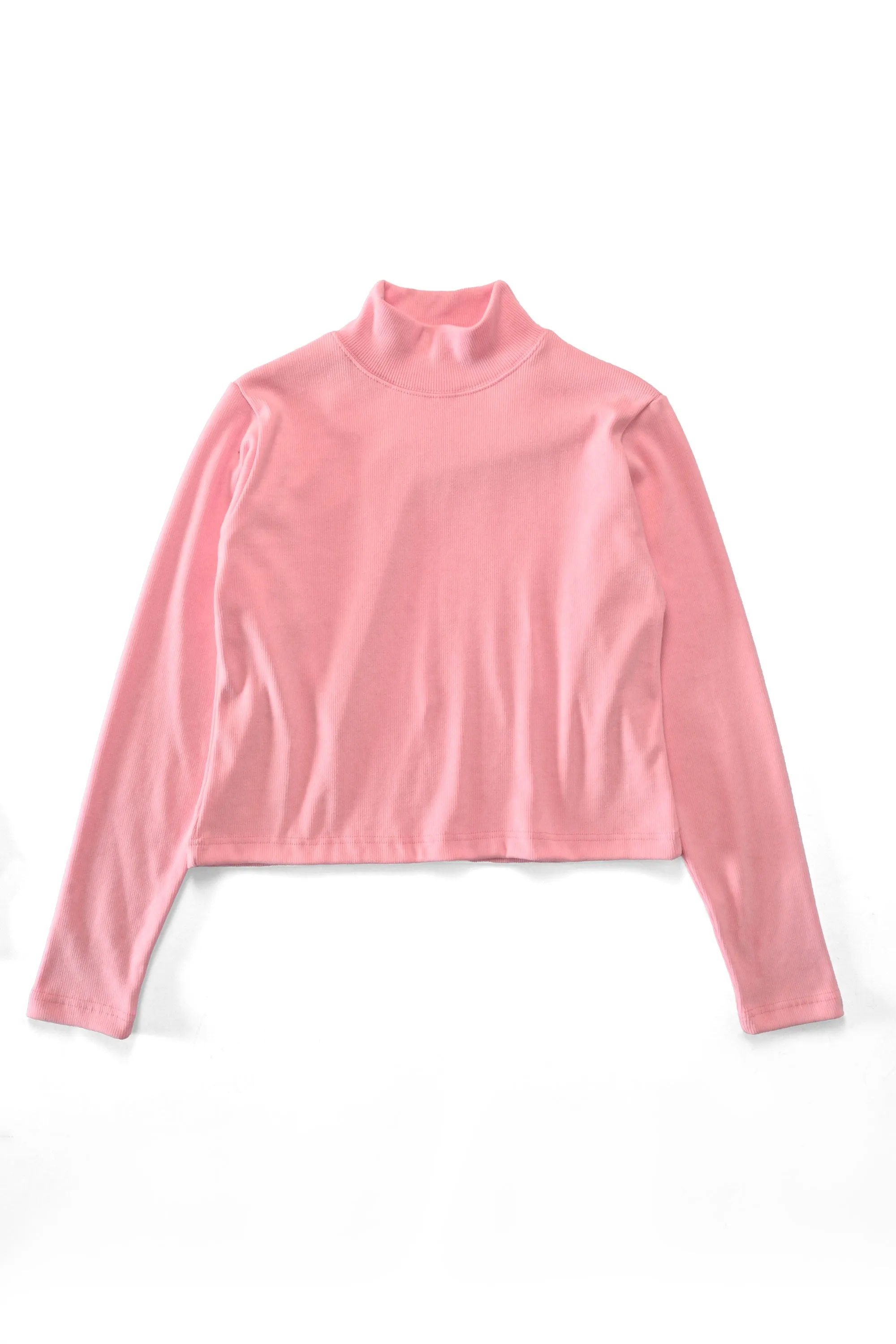 East West Women's Cropped Turtle Neck Sweatshirt