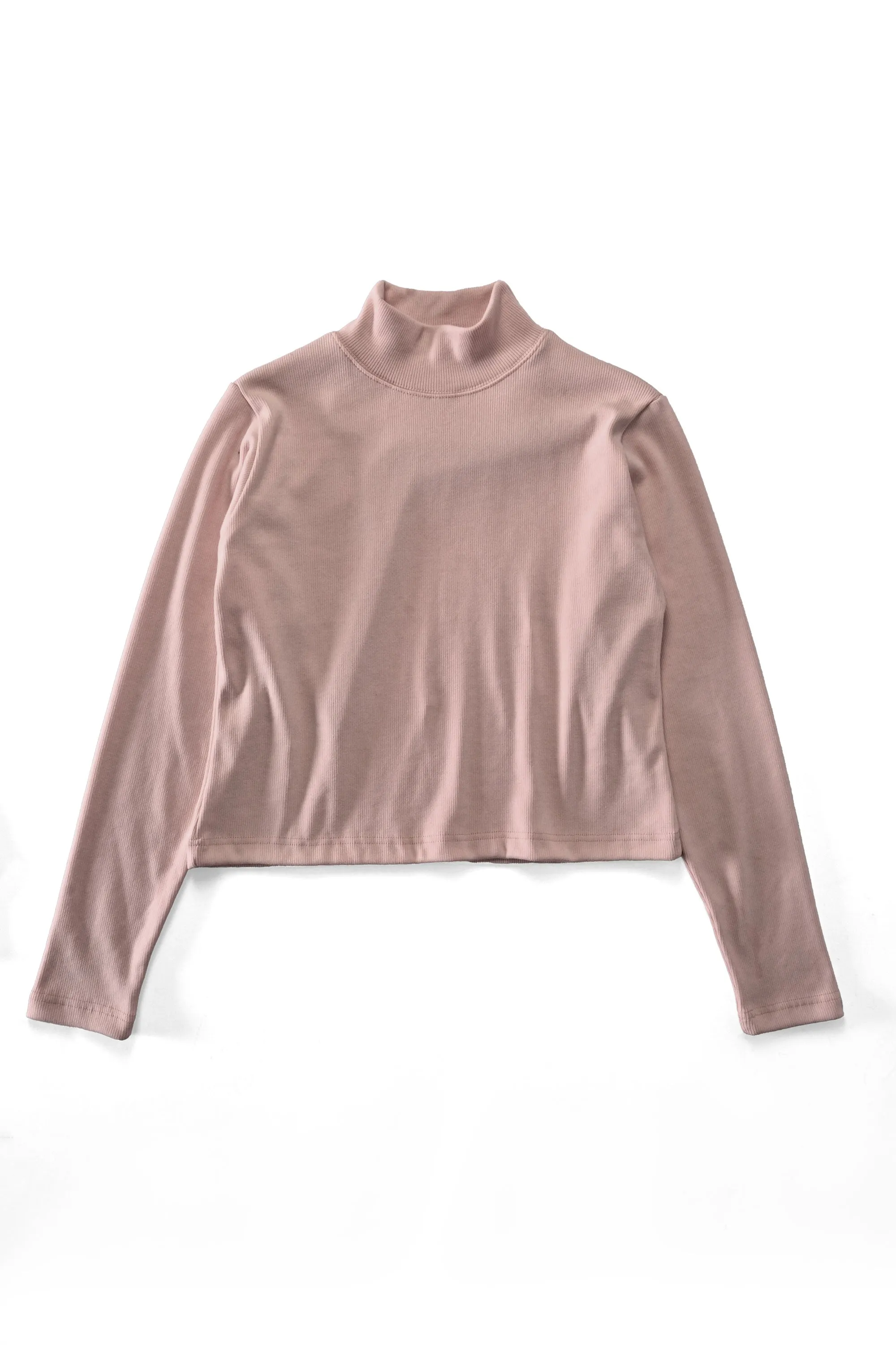 East West Women's Cropped Turtle Neck Sweatshirt