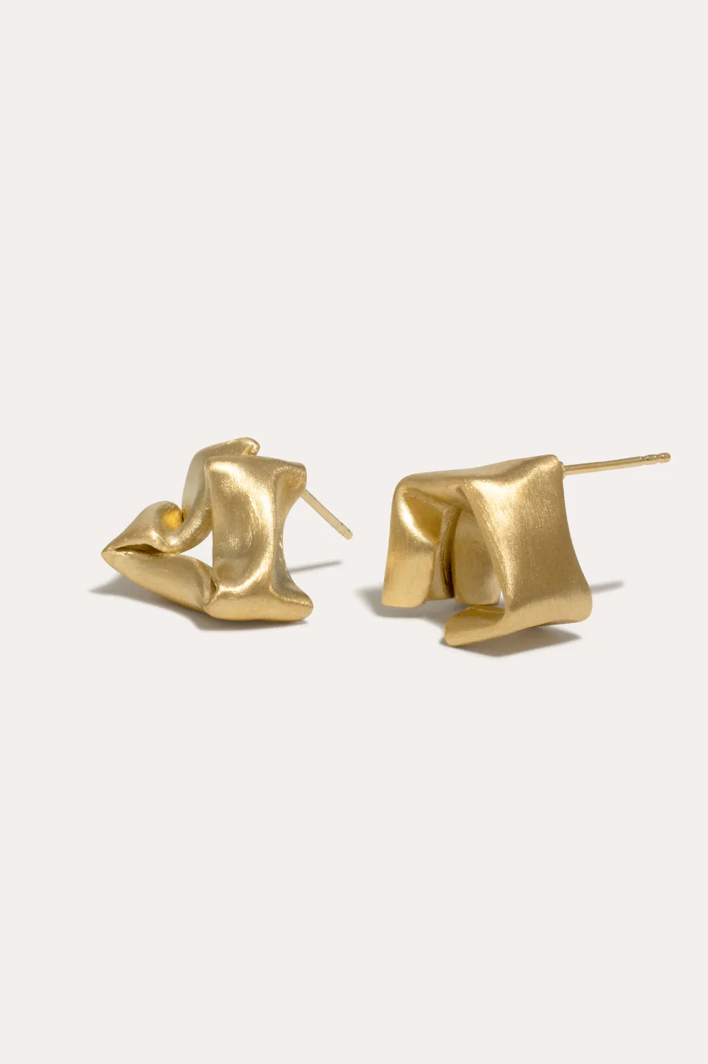 Everyone Wants to Rule the World - Gold Vermeil Earrings