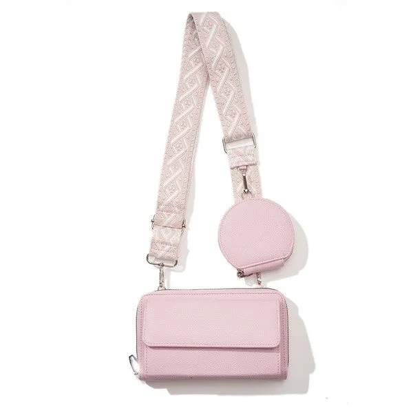 Everywhere You Go - Lucy Vegan Leather Crossbody Strap Handbag