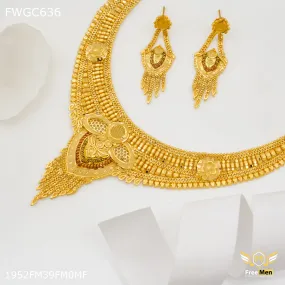 Freemen 1MG Neckless With Earring for women - FWGC636