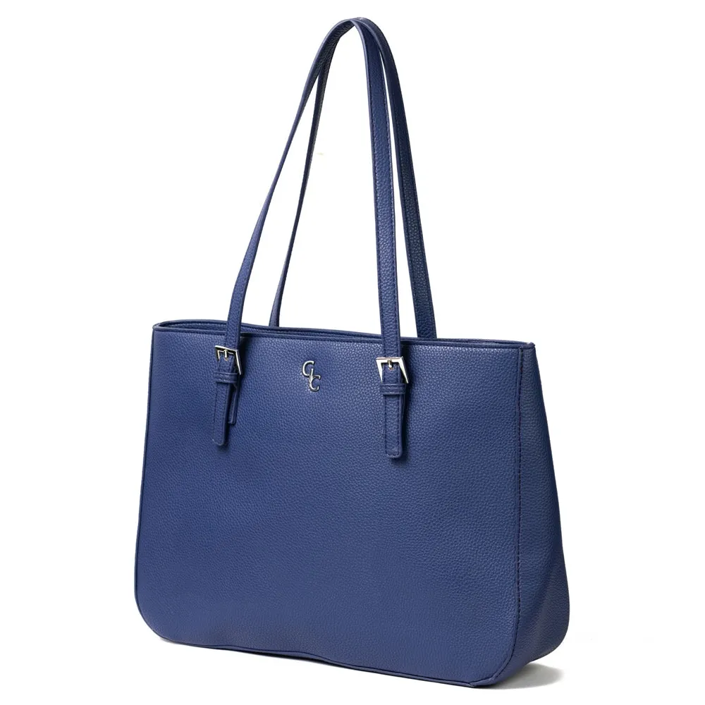 Galway Crystal Fashion Large Tote Bag - Navy