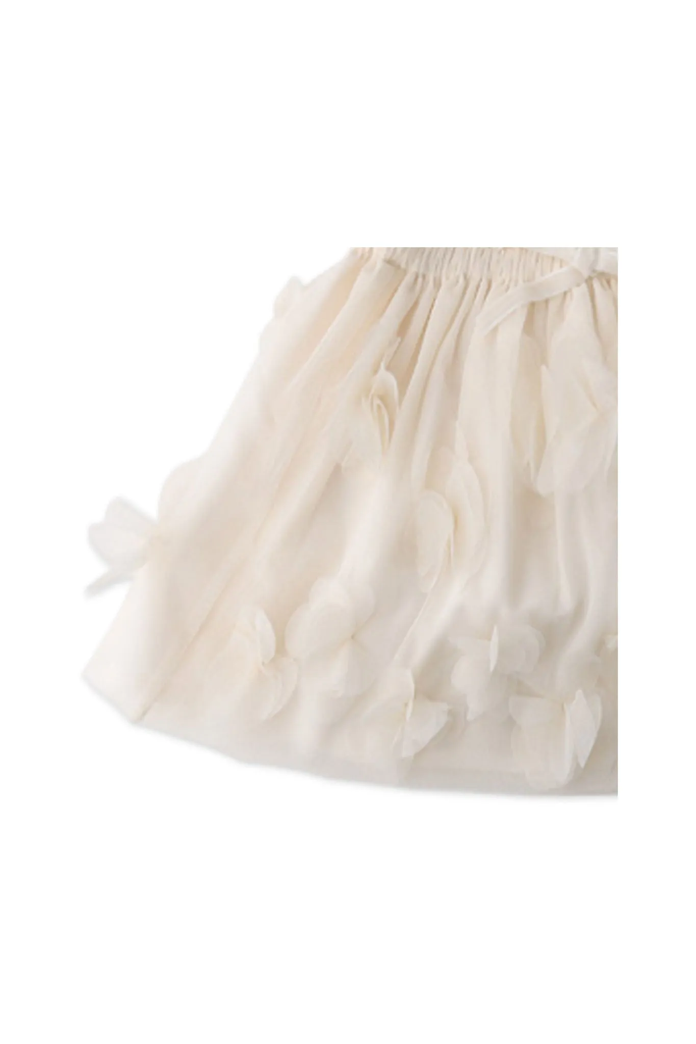 Gingersnaps Tulle Skirt with Flower Applique