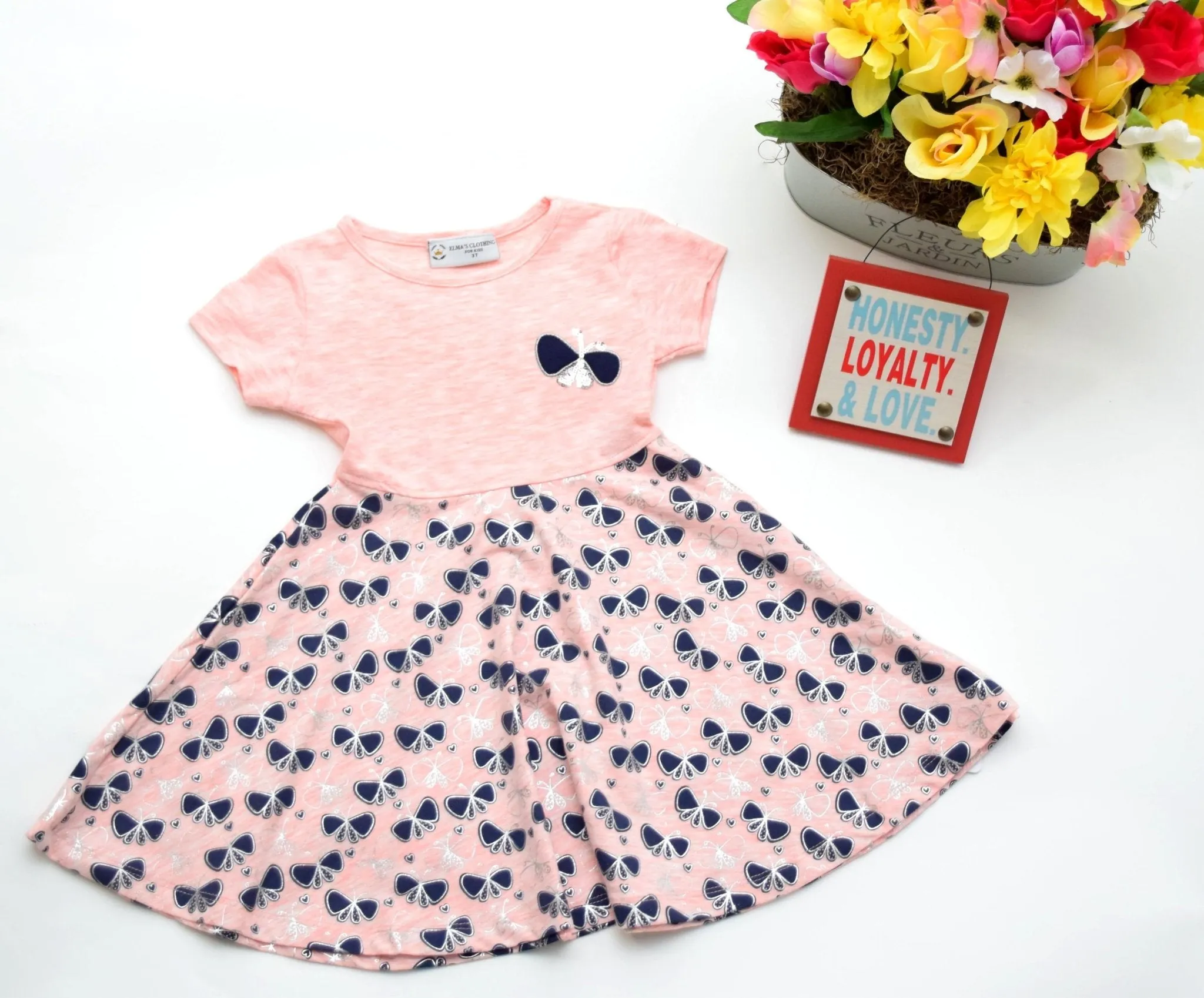 Girls' Butterfly Dress