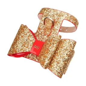 Gold Glam Dog Harness