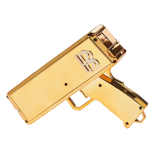 Gold Money Gun 2.0 Object Art by Ben Baller