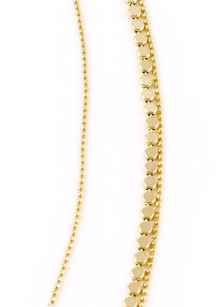 Gold Triple Necklace