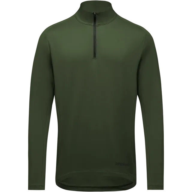 Gore Men's Everyday Mid 1/4 Zip Long Sleeve Running Top