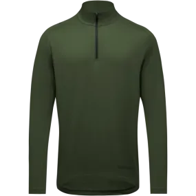 Gore Men's Everyday Mid 1/4 Zip Long Sleeve Running Top