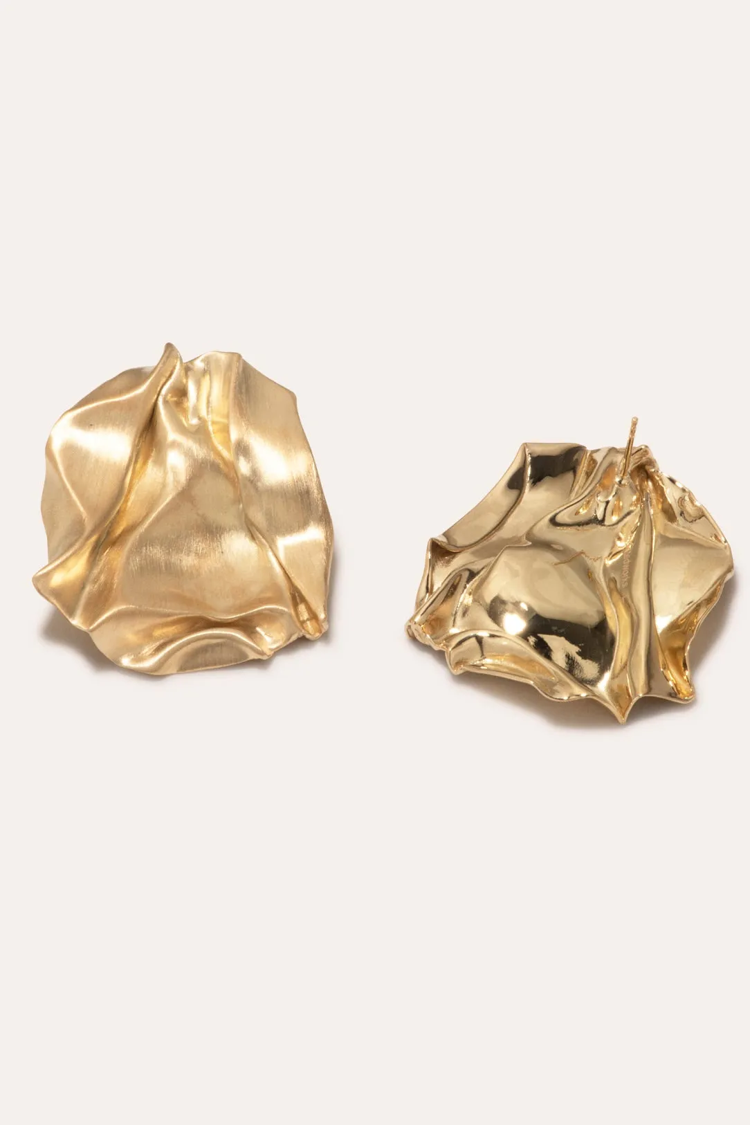 Groundswell - Gold Vermeil Earrings