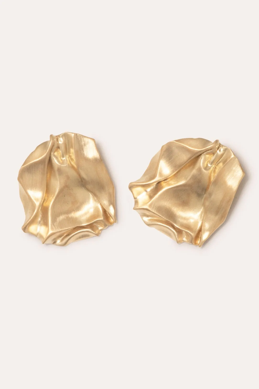 Groundswell - Gold Vermeil Earrings