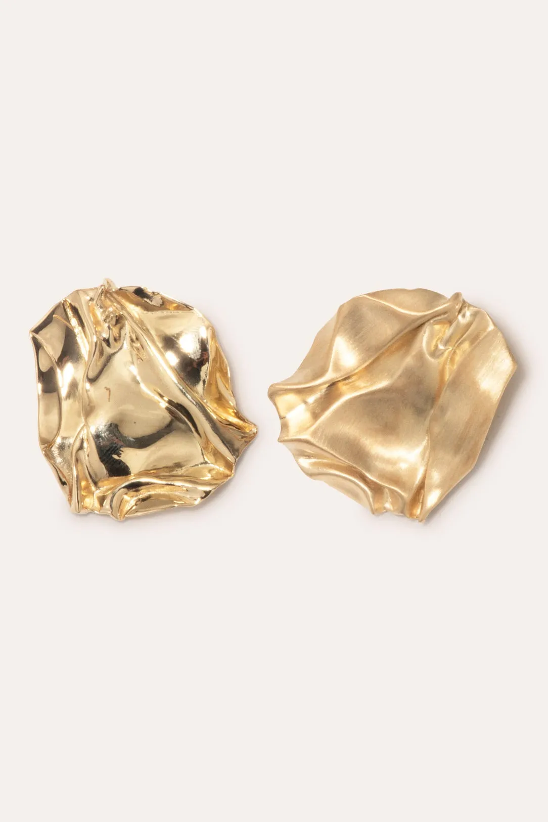 Groundswell - Gold Vermeil Earrings