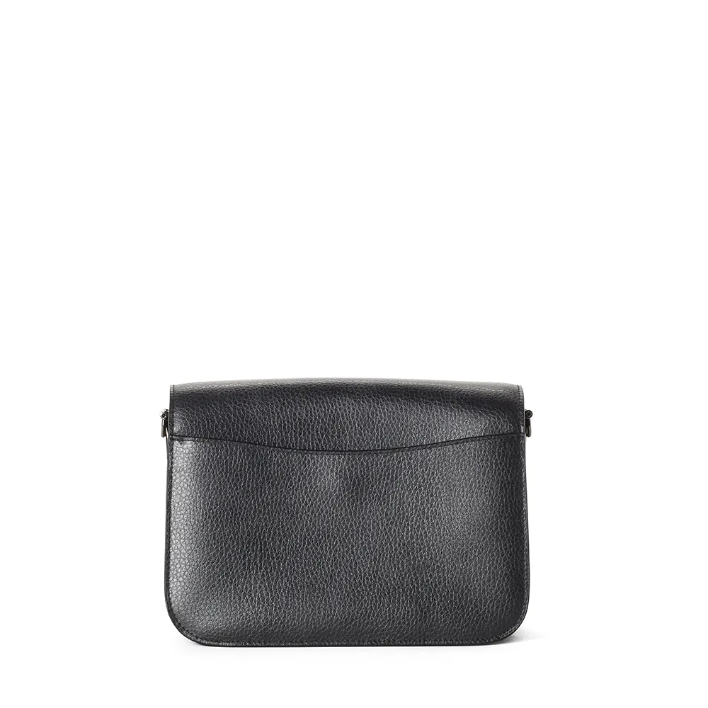 HARMONY Crossbody Bag in Black MADE WITH MIRUM®