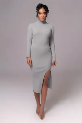 Heather Grey Cardinal Essential Knit Skirt