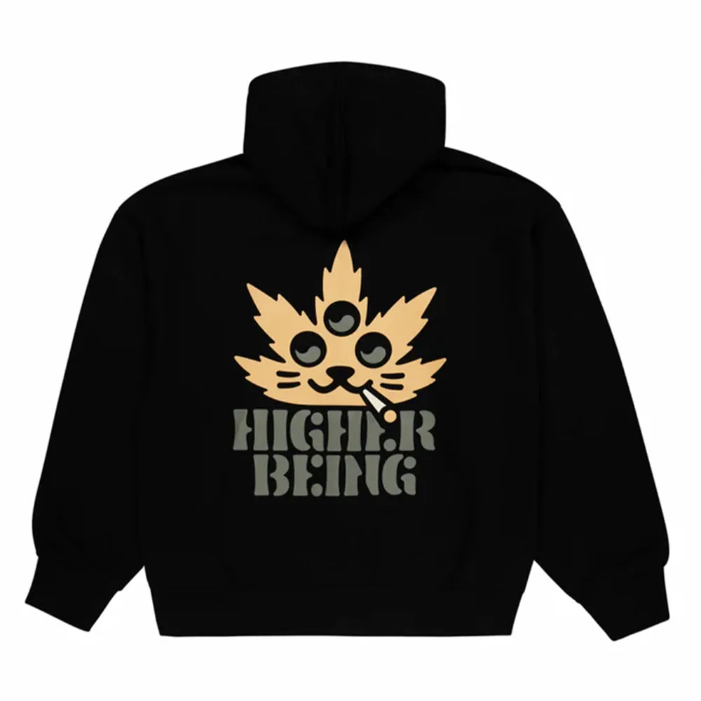 HigherBeing - Third Eye Hooded Sweater (Black)