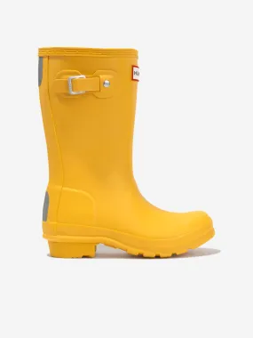 Hunter Kids Original Wellington Boots in Yellow