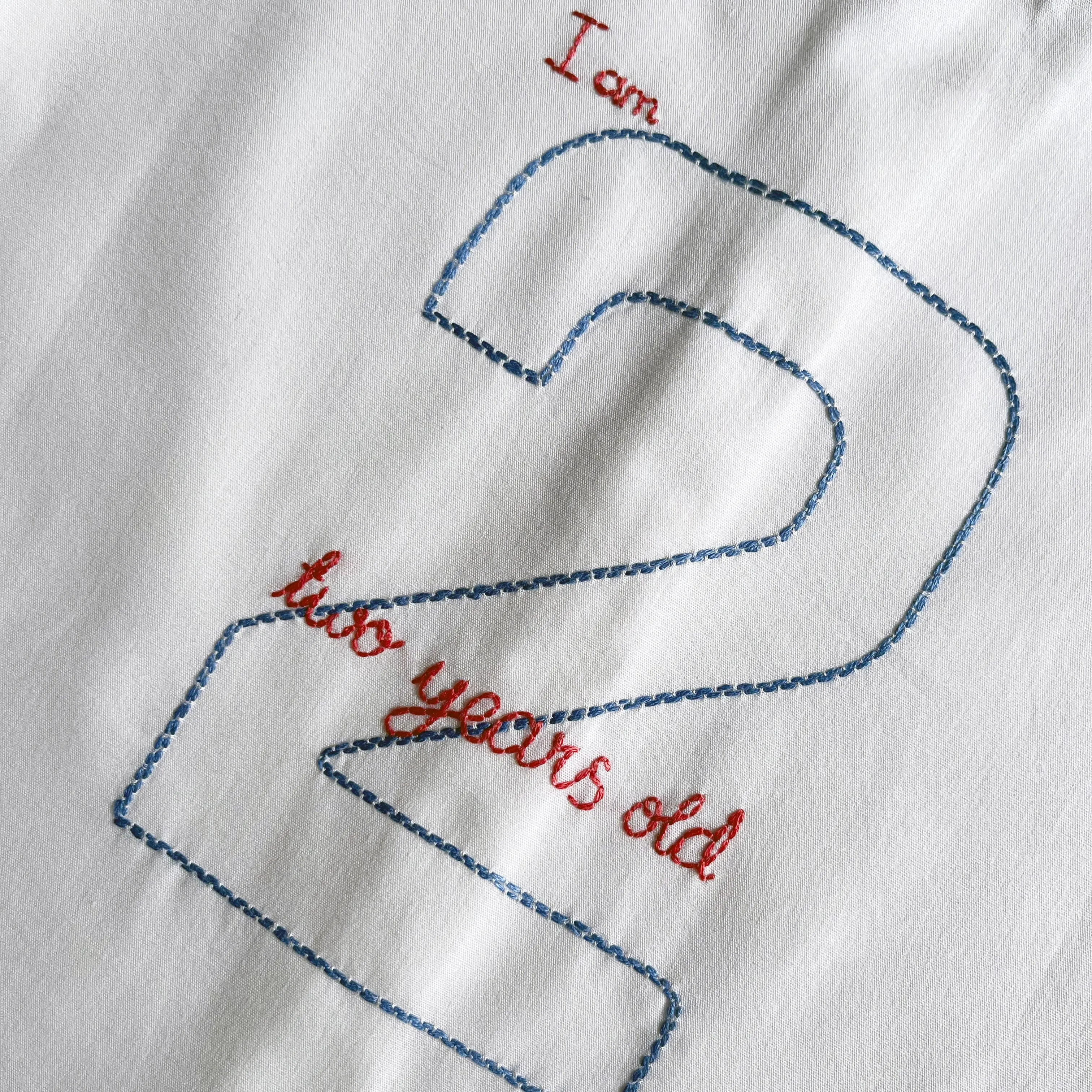 I am Two – Personalized Birthday Shirt