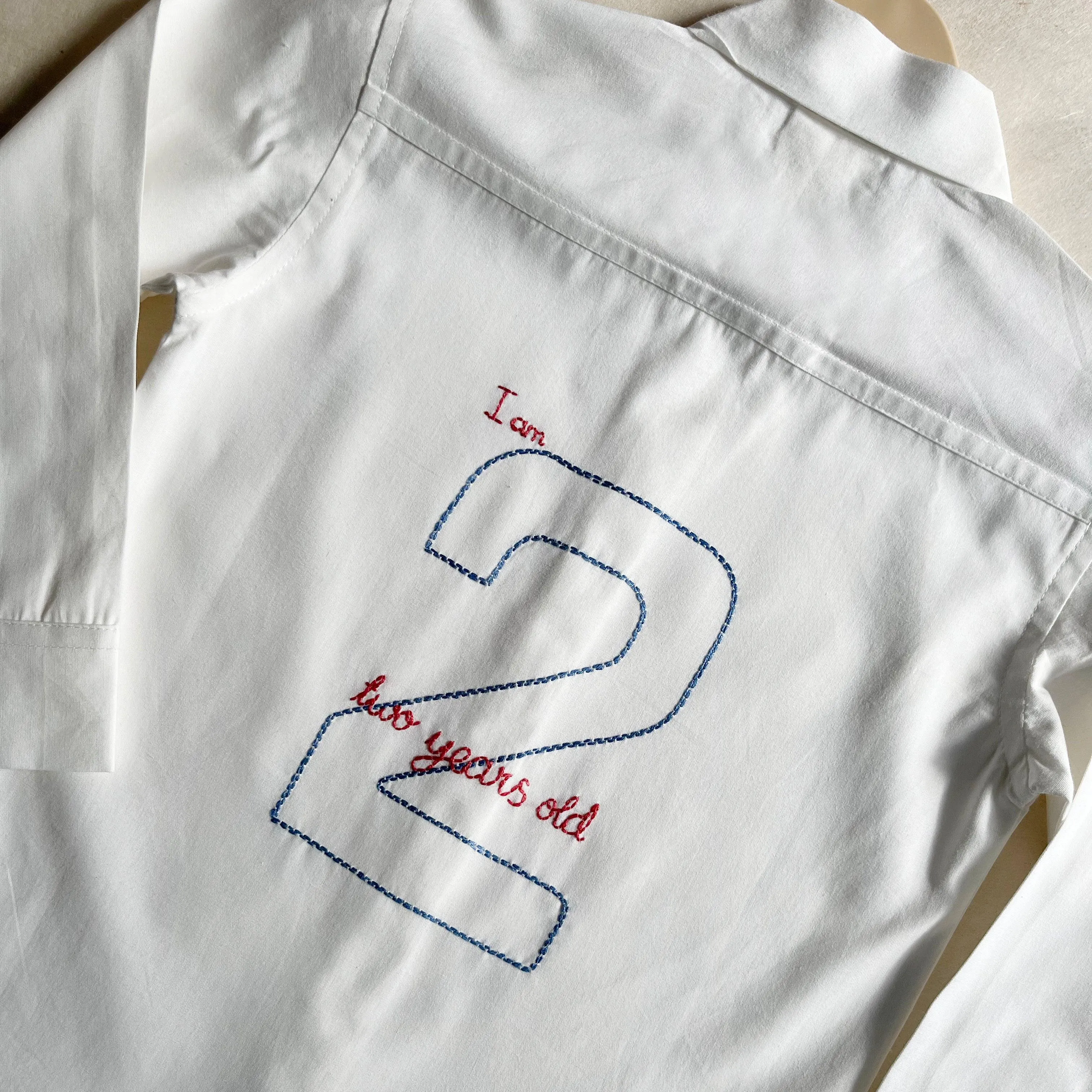 I am Two – Personalized Birthday Shirt