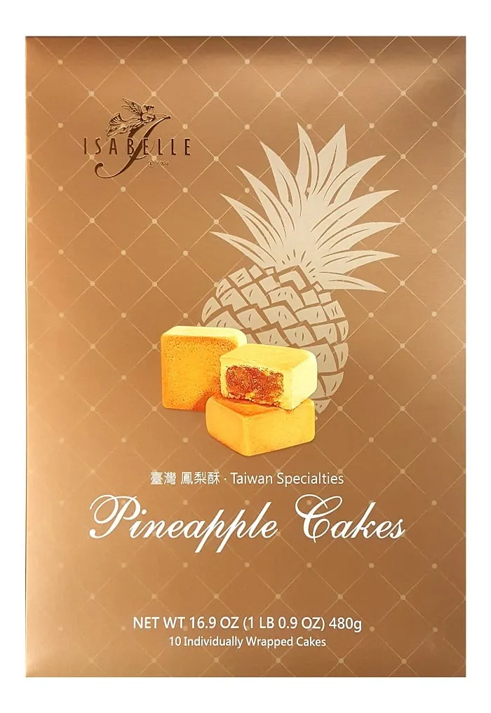 ISABELLE Pineapple Cakes 伊莎貝爾 鳳梨酥 480G