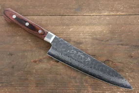 Jikko VG10 17 Layer Gyuto  180mm Mahogany Handle