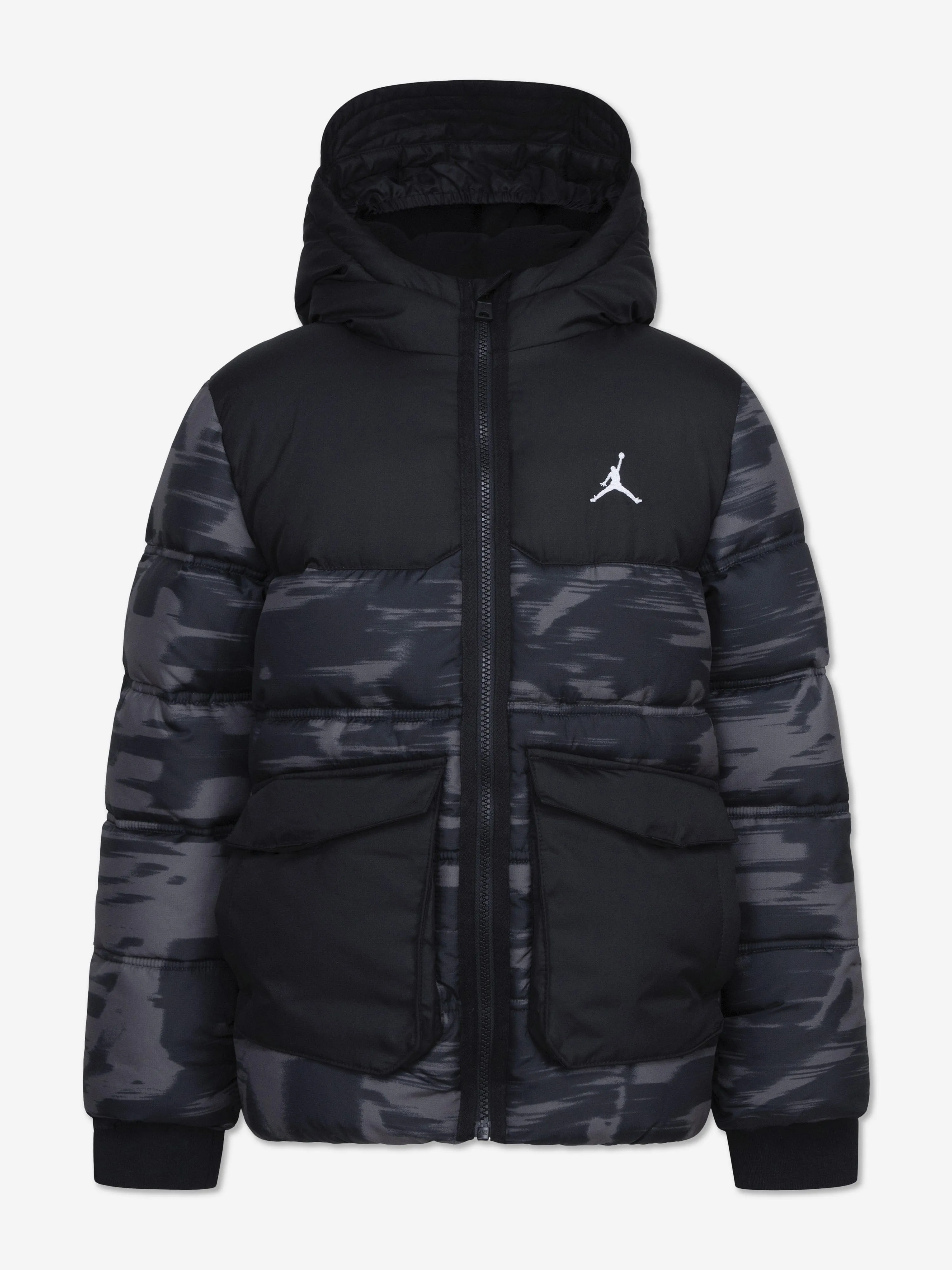 Jordan Boys Faux Down Jacket in Grey